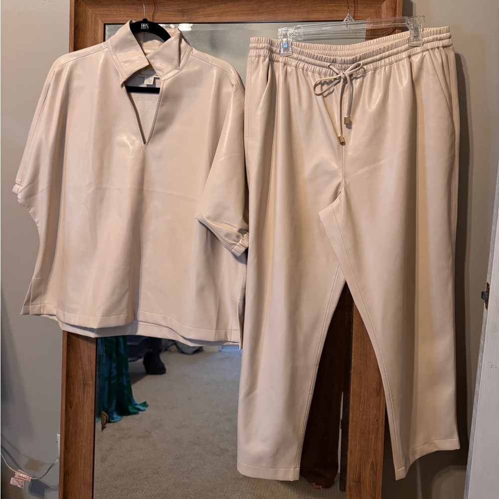 Emily McCarthy Vegan Faux Leather Set